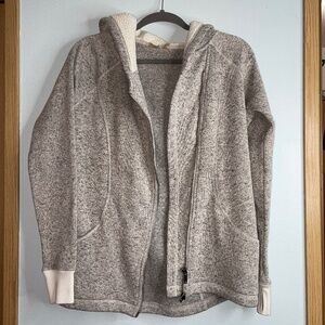 Zella women’s medium gray jacket with hood
